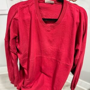 Red Long-Sleeved Alpha Chi Omega T-Shirt